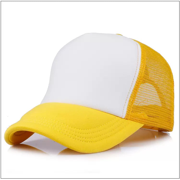 Custom Logo Hats – Personalized Two-Tone Baseball Caps, Breathable Adjustable Sports Caps for Promotional, Events, Daily Wear